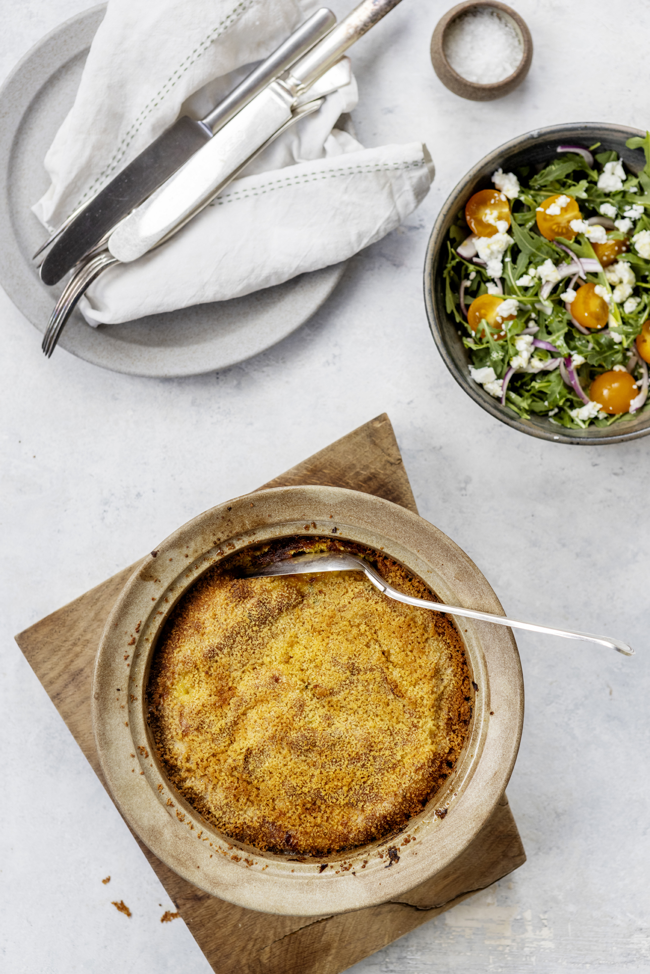 Tøm køleskabet gratin